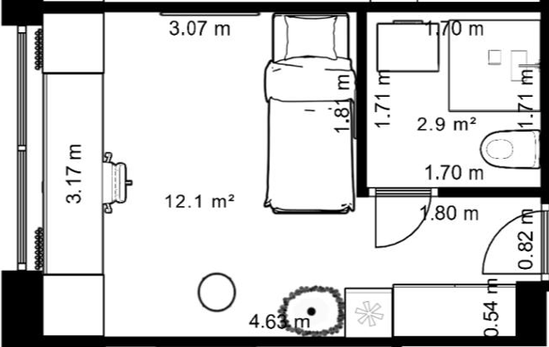 Grondplan kot 2