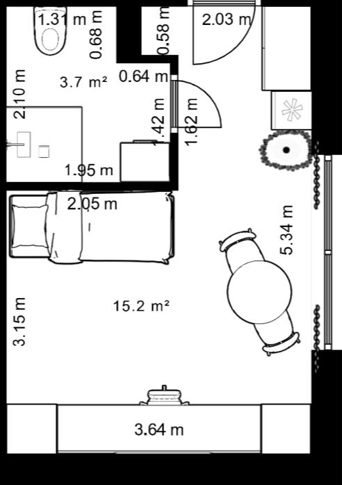 Grondplan kot 8
